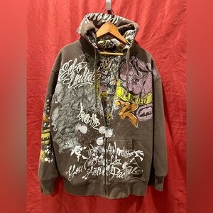 Ecko unlimited rawthentic reversible sweatshirt